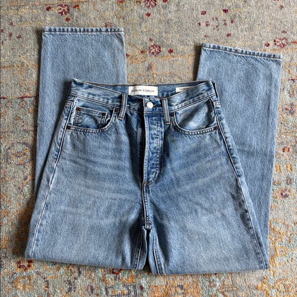 Aritzia Denim Forum Joni High Rise Loose Jeans Size 23